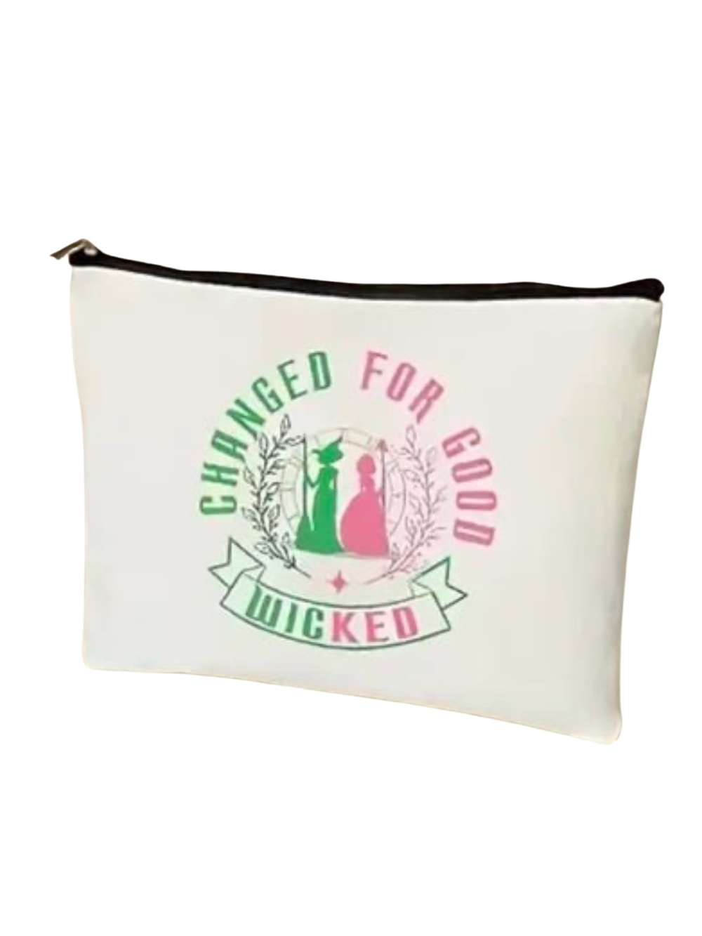 Wicked Changed for Good Cosmetic Makeup Bag Glinda Elphaba